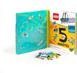 LEGO BOOKS LEGO ICONIC Журнал с заданиями и конструктор (50 деталей) (на лат.языке)