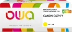 Tooner Armor OWA toner compatible with Canon CRG-067H Y, 2350st, yellow
