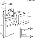 Mikrolaineahi Aeg 5000 serija, Grill, TMS5G25IEM, 25 l