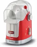 Ariete 2958 Pop Corn Maker Party Time, Popcorn Maker with Lever, 1100 Watt, Capacity 600 g, Fat Free Hot Air Cooking, Red