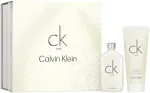 Calvin Klein CK One Set (EDT 50ml + Shower gel 100ml) - unisex parf&uuml;&uuml;mikomplekt