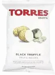 Torres selecta Kartulikr&otilde;psud TORRES, musta tr&uuml;hvliga, 125 g