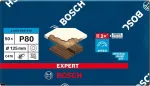 Bosch [AI generated title] Schleifblad C470 125Mm K80 50X Expert