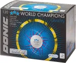 Donic Table tennis ball P40+ 3star ITTF 120pcs White