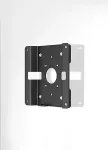 COMPULOCKS VESA GLASS MOUNT BRACKET WITH SECURITY SLOT - BLACK