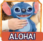 Just Play Disney Stitch Many Moods Stitch Plush Figure, Cuddly Toy