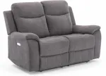 Home4you Diivan MILO 2-kohaline elektriline recliner 155x96xH103cm, hall