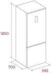 K&uuml;lmik TEKA Fridge-freezer RBF 64670 SS