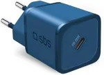 SBS TETRGAN1C20B mobile device charger Headphones, Portable speaker, Smartphone, Smartwatch, Tablet Blue AC Fast charging Indoor