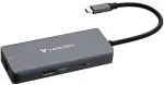 VERBATIM USB-C Essentials Multi- Port Hub 6 Port with RJ45 32157