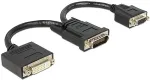 DELOCK Adapter DMS-59 Stecker > DVI 24+5 Buchse + VGA Buchse 20 cm