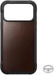 NOMAD Rugged Leather Case iPhone 17 Pro Max Rustic Brown Horween