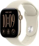 APPLE Watch Series 12 GPS 42mm Light Gold Aluminium Geh&auml;use mit Sand Sport Band - M/L
