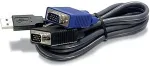 TRENDnet TK CU10 Kabel til tastatur / video / mus (KVM)