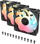 CORSAIR RS120-R Fan 3-pack Sort 120 mm
