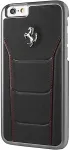 Ferrari FESEHCP6BKR mobile phone case 11.9 cm (4.7") Cover Black, Red, Silver