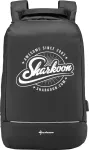 SHARKOON Backpack, backpack (black, 16 liters)
