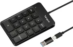 Klaviatuur Targus | Numeric EcoSmart | Numeric Keypad | Wired | Black