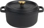 Russell Hobbs RH02524BEU7 Cast iron stockpot 24cm black