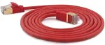 Wantec Patchkabel SSTP CAT7 Ste. CAT6a d=4mm 2,00m rot