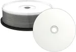Toorikud MediaRange BD-R 25GB 6x voll bedruckbar valge 25pcs Cakebox