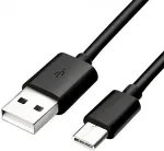 SAMSUNG USB-kaabel USB-C otsikuga, 1.2m, must,