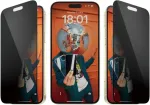 PANZERGLASS Kaitseklaas privaatsusfiltriga Apple iPhone 15 Plus, Ultra-Wide Fit,