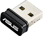 V&otilde;rgukaart ASUS Netv&aelig;rksadapter USB 2.0 150Mbps Tr&aring;dl&oslash;s