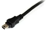 StarTech.com 1.8m USB Y A/mini-B, USB A, Mini-USB B, Male/Male, Black
