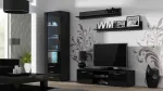 Cama MEBLE Cama TV stand SOHO 140 black/black gloss