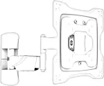 VALUE LCD-/-TV Wandhalterung, 5 Gelenke, 23-42 Zoll, bis 25 kg