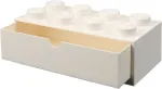 Room Copenhagen LEGO Desk Drawer 8 , storage box (white, knobs)
