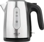 Veekeetja Adler | Kettle | AD 1273 | Standard | 1200 W | 1 L | Stainless steel | 360&deg; rotational base | Stainless steel