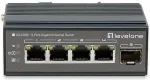 LevelOne IGU-0501 network switch Gigabit Ethernet (10/100/1000) Black