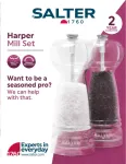 Salter BW12949EU7 Harper Mill Set Transparent