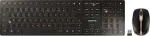 Klaviatuur CHERRY DW 9100 SLIM - Tastatur-und-Maus-Set - kabellos - 2,4 GHz, Bluetooth 4,2 - QWERTZ - Deutsch - schwarz/bronze (JD-9100DE-2)