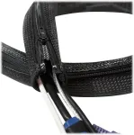 Logilink Kabelschlauch Rei&szlig;verschl. AD: 30 mm, schwarz, 2 m