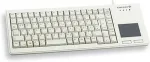 Klaviatuur AVISION CHERRY G84-5500 Corded EU-Layout hellgrau Touchpad USB