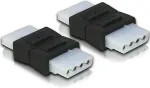 DELOCK Adapter 4 Pin Molex Buchse zu Buchse