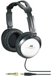 JVC HA-RX500-E Headphones Wired Head-band Music Black, White