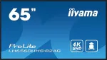 Monitor Iiyama LH6560UHS-B2AG 66IN LCD UHD 384 VA PANEL HAZE 25 500CD/M LANDSCA