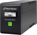 UPS Bluewalker PowerWalker VI 800 SW - USV - Wechselstrom 220/230/240 V - 480 Watt - 800 VA 9 Ah - USB - output connectors: 3 - Schwarz (10120062)