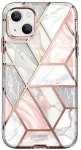 I-Blason Cosmo iPhone 14 Plus Case, 6.7", Marble Pink