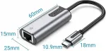 VENTION ADAPTER USB-C TO GIGABIT/0.15M CFNHB
