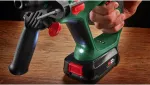 Bosch Cordless Hammer Drill UniversalHammer 18V BARETOOL (green/black, without battery and charger, POWER FOR ALL ALLIANCE)