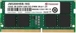 M&auml;lu TRANSCEND s&uuml;learvutile JetRam, SODIMM, DDR4, 16 GB, 3200 MHz, CL22 (JM3200HSB-16G)