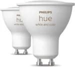 PHILIPS Hue Colored 4.3W GU10 2pcs