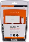 Vivanco adapter USB-C - VGA 3in1 (45386)