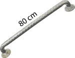 SUNDO Stainless steel corrugated bathroom handrail 80 cm