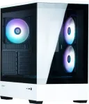 Korpus Zalman P30 BW, mATX Mini Tower PC Case, 3 x 120mm ARGB Fans, Black/White